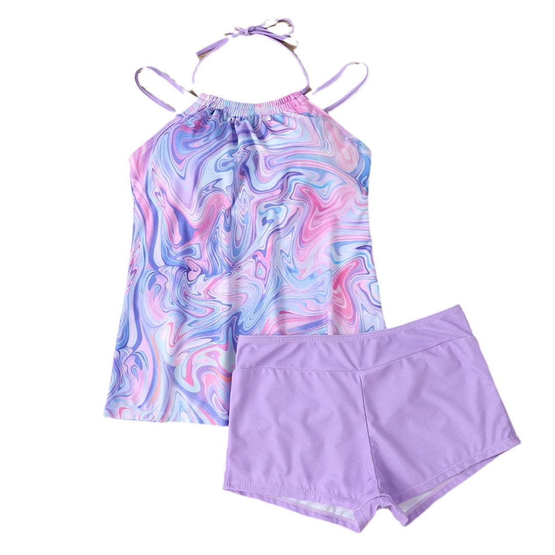 Damen Tankini-Set mit floralem Design und bequemem Hosen Echo Archiv