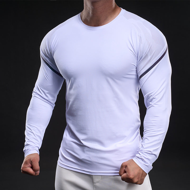 Herren sportliches Langarm-Funktionsshirt Echoarchiv