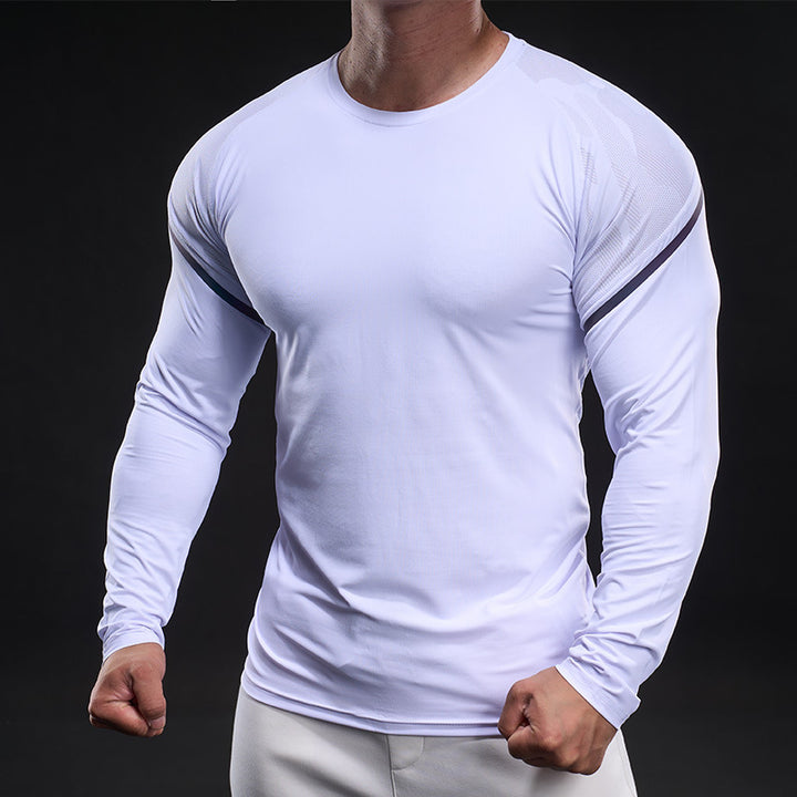 Herren sportliches Langarm-Funktionsshirt Echoarchiv