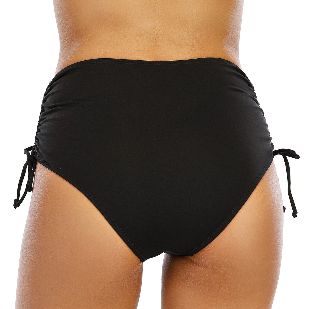 Damen Hochgeschnittenes Badeshorts mit Rüschendetails Echo Archiv