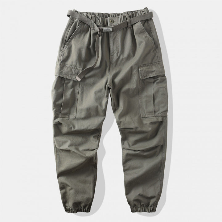Herren Cargo-Hose mit verstellbarem Bund und praktischen Taschen Echo Archiv