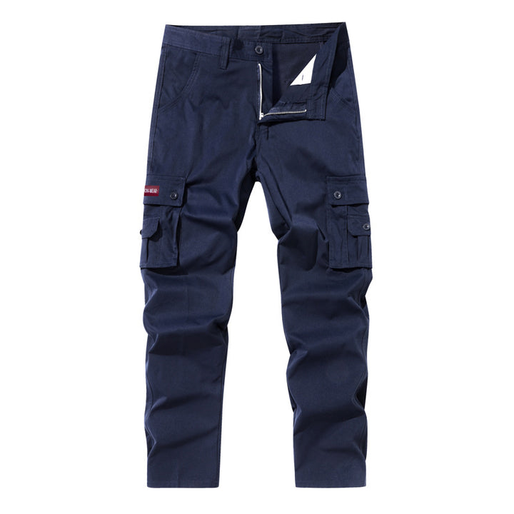 Herren Cargo-Hose mit multifunktionalen Taschen und strapazierfähigem Material Echoarchiv