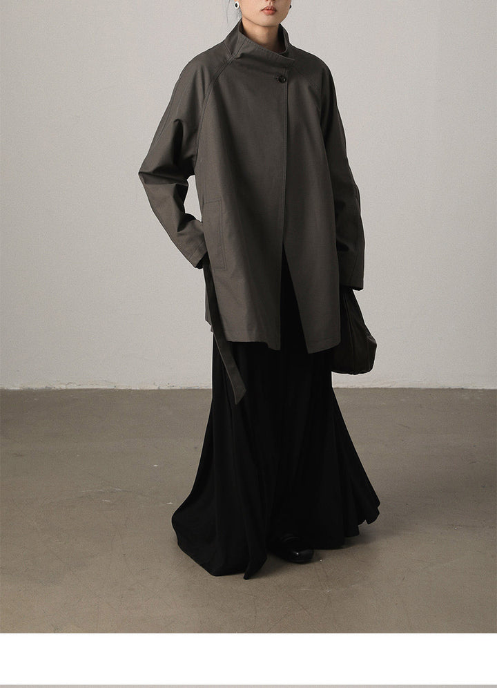 Damen Modische Langjacke Echoarchiv
