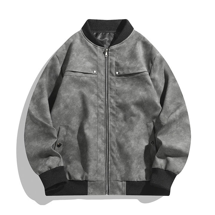 Herren Modische Bomberjacke im Vintage-Look Echo Archiv