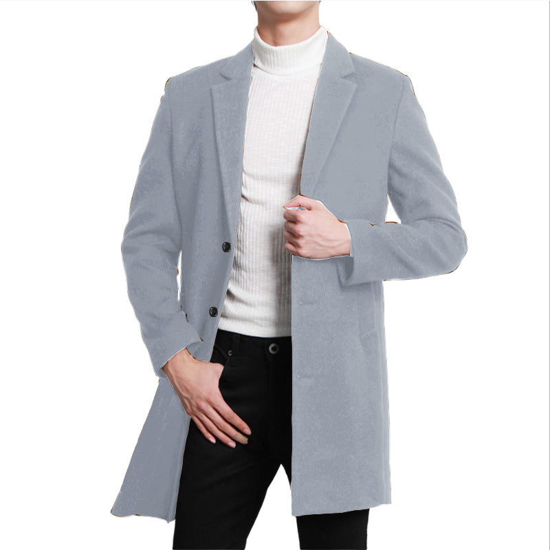 Herren Eleganter und moderner Mantel Echoarchiv