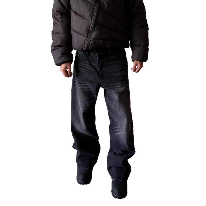 Herren Lässige und weite Denim-Jeans Echo Archiv