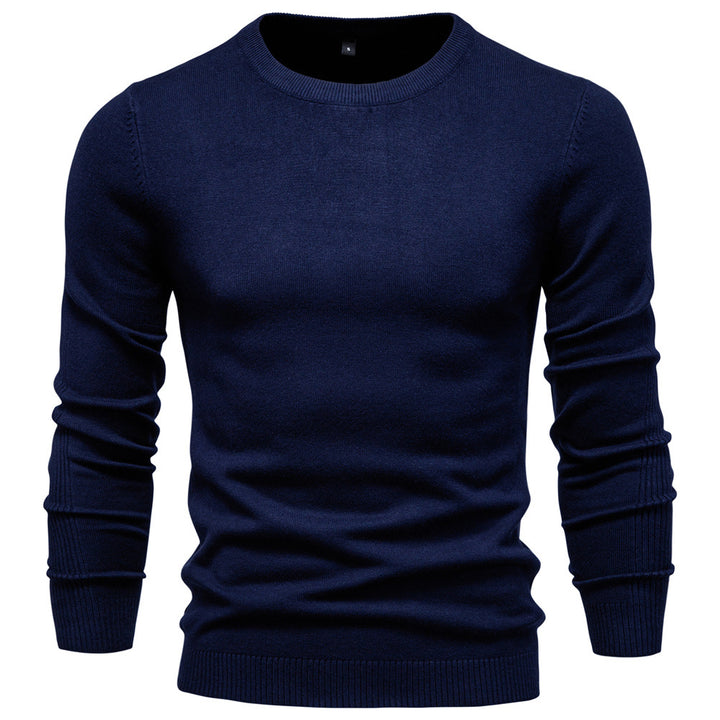 Herren Rundhals Pullover aus hochwertiger Baumwolle Echoarchiv