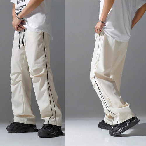 Herren lässige Sporthose mit elastischem Bund und seitlichen Nähten Echoarchiv