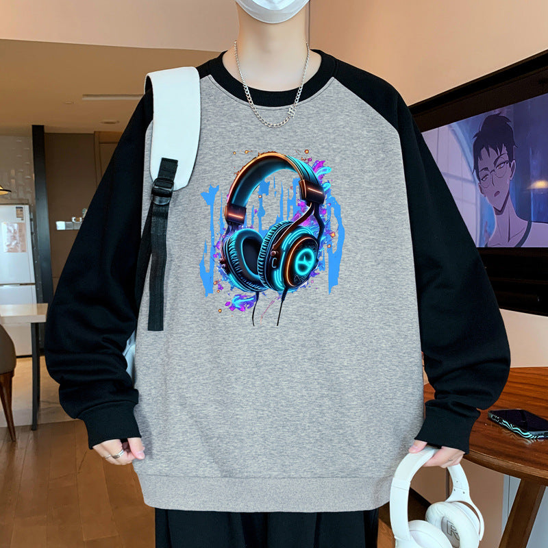Unisex Sweatshirt mit grafischem Druck Echoarchiv