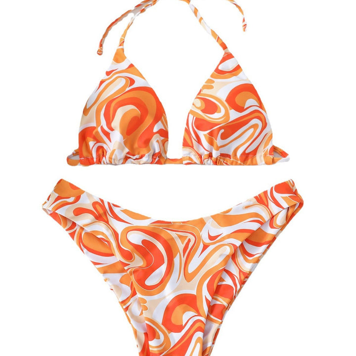 Damen Triangel-Bikini mit aufregendem Farbverlauf und hohem Beinausschnitt Echo Archiv