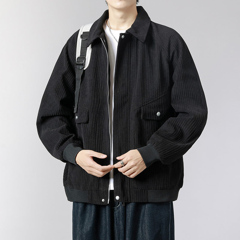Herren Gemusterte Cordjacke Echo Archiv