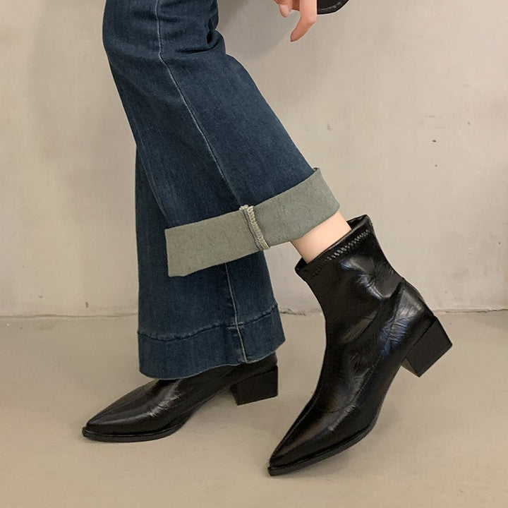 Damen Modische und elegante Stiefeletten Echo Archiv