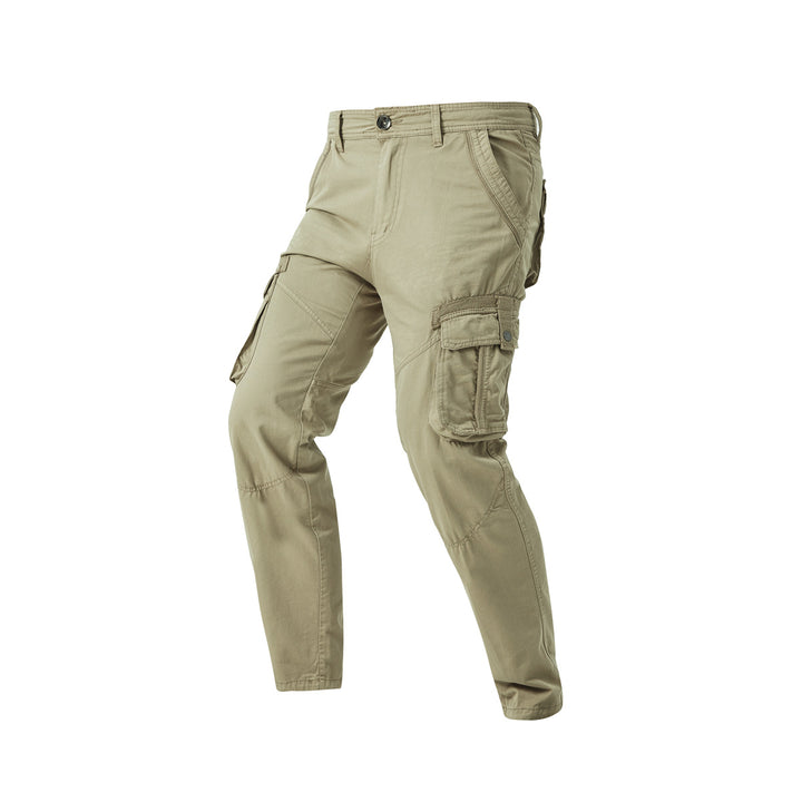 Herren Tapered Cargo‑Hose mit Mehrfachtaschen, Knieabnähern und Utility‑Details Echo Archiv
