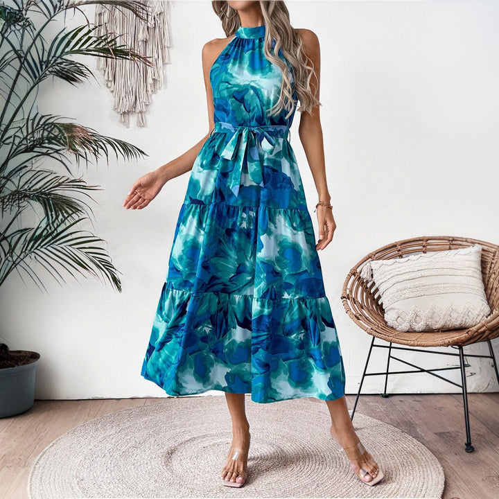 Damen Midikleid mit modernem Oberteil und Schößchen Echo Archiv