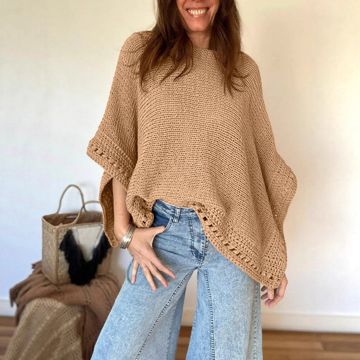 Damen Lässiger Strickpullover Echo Archiv