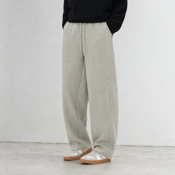 Herren Lounge-Jogginghose mit weitem Bein und Kordelzug Echo Archiv