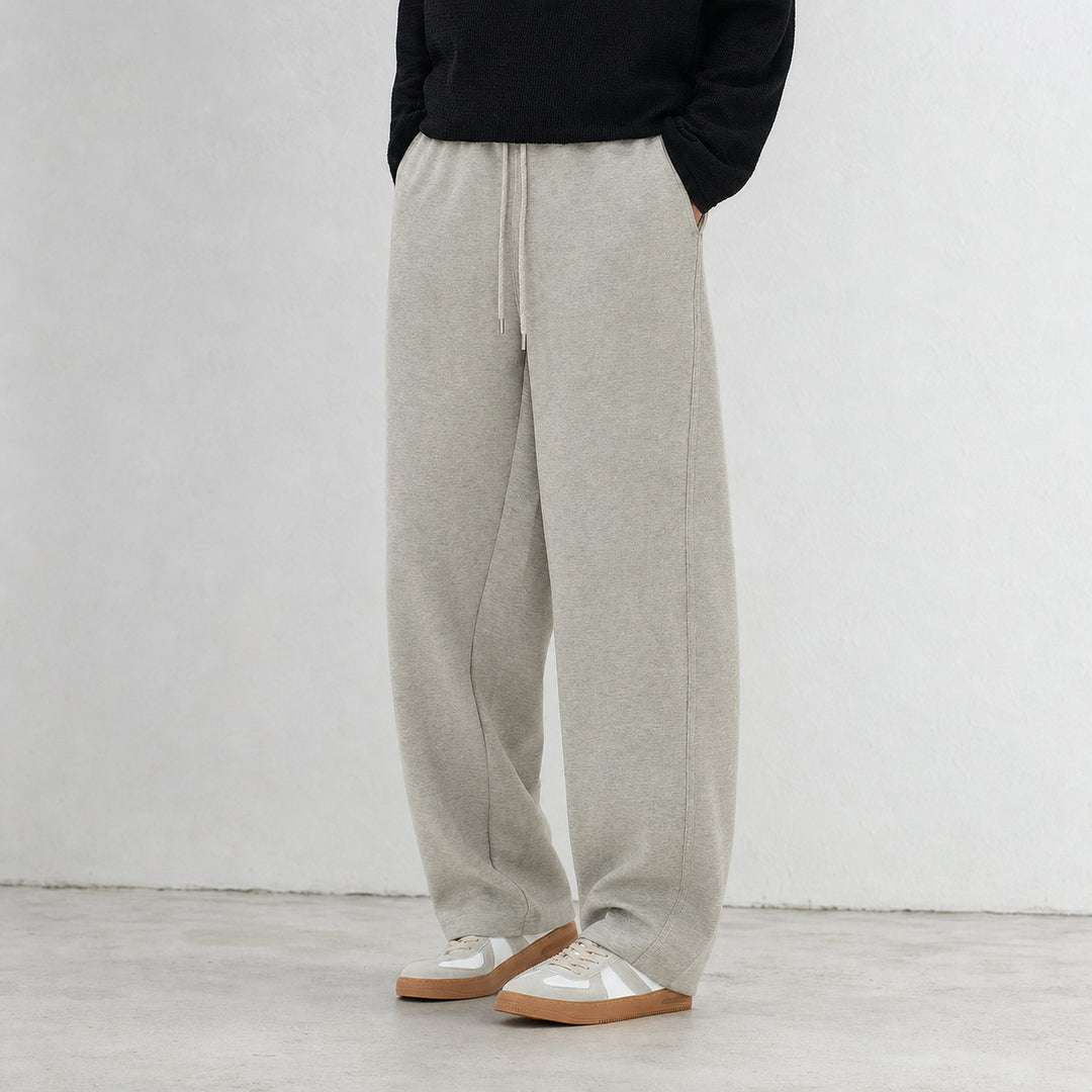 Damen Breite Relax-Fleece-Hose mit Tunnelzug Echoarchiv