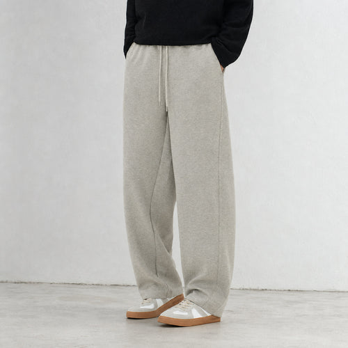Damen Breite Relax-Fleece-Hose mit Tunnelzug Echoarchiv