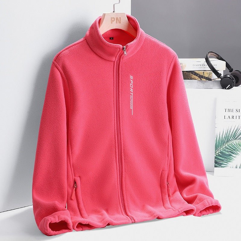 Herren Sportliche Fleecejacke Echo Archiv