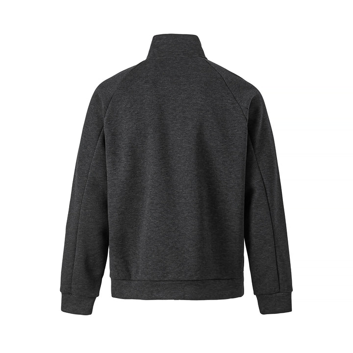 Unisex Halb‑Zip Oversize Sweatshirt mit Stehkragen und Raglanärmeln Echoarchiv