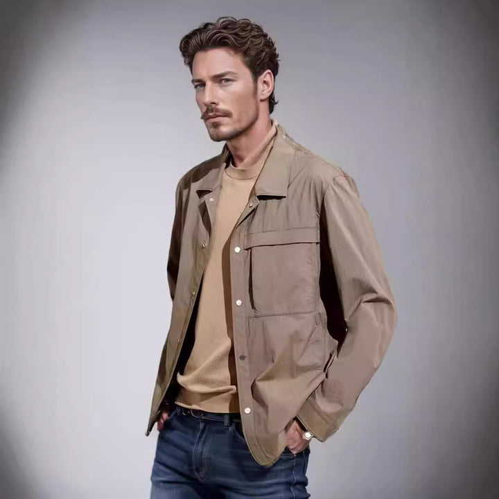 Herren technische Freizeitjacke mit praktischen Taschen und leichtem Material Echoarchiv