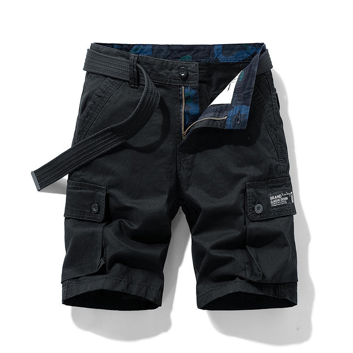 Herren Komfortable Cargoshorts mit mehreren praktischen Taschen und stabiler Gürtelschlaufe Echoarchiv