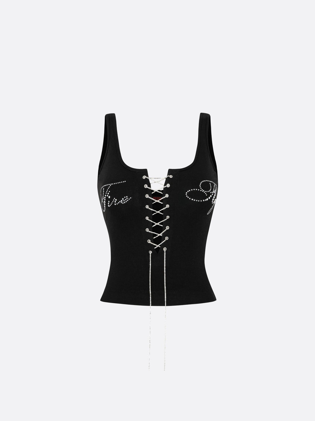 Damen Elegantes Knotentop mit perlenverzierten Details Echo Archiv