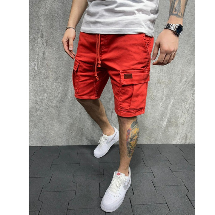 Herren Cargo-Shorts mit praktischen Seitentaschen und verstellbarem Gummizug Echoarchiv