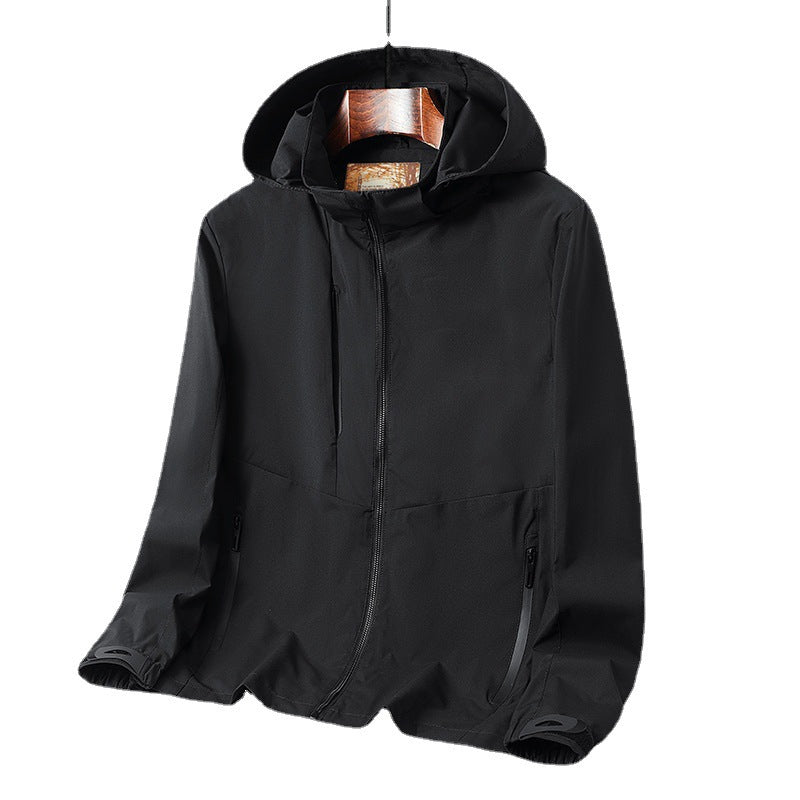 Herren Wetterfeste Outdoorjacke mit praktischer Kapuze Echo Archiv