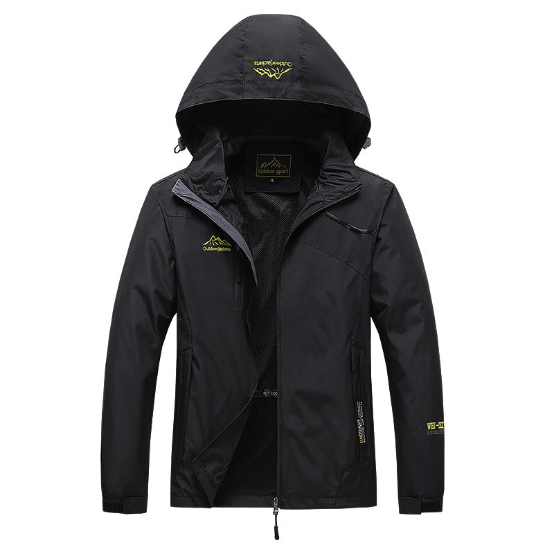Herren Hochwertige Outdoor-Jacke Echo Archiv