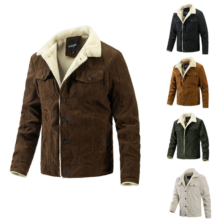 Herren Kordjacke mit weichem Teddyfutter Echoarchiv
