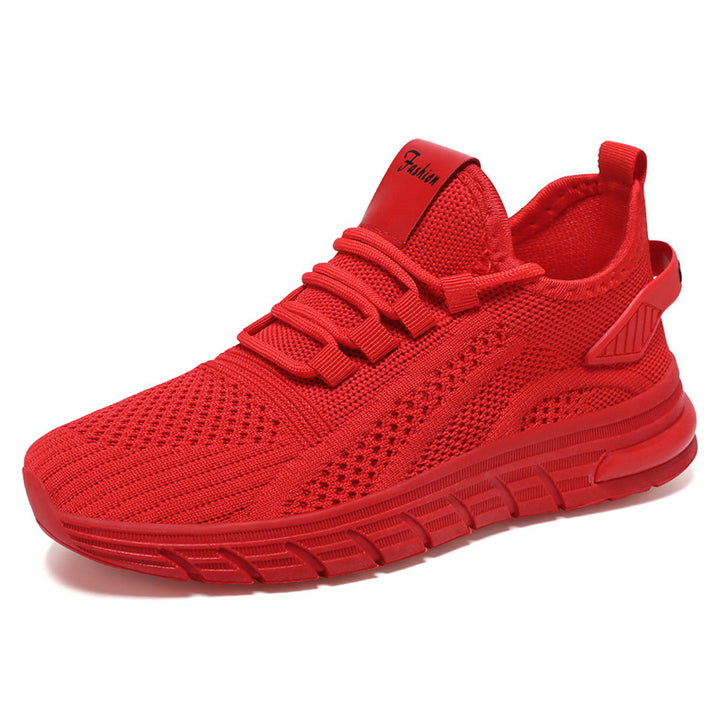 Unisex nan ultraleichte Strick-Laufsneaker mit nahtlosem Sockenschaft und stoßdämpfender gewellter Laufsohle Echo Archiv