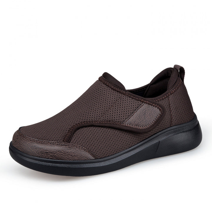 Damen Komfort-Slipper mit atmungsaktivem Mesh und elastischem Einstieg Echoarchiv