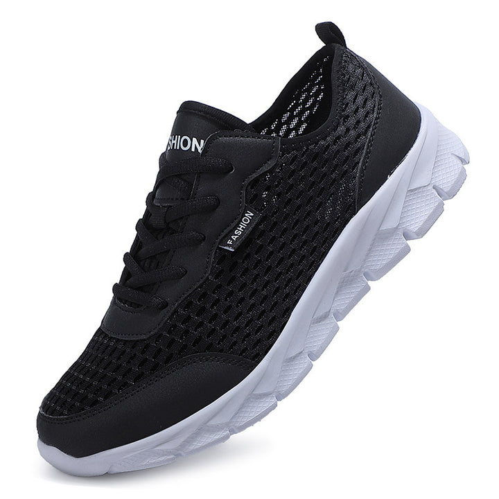 Herren nan leichter Netz-Sneaker mit elastischem Schlupfkragen und dämpfender Schaumsohle Echo Archiv