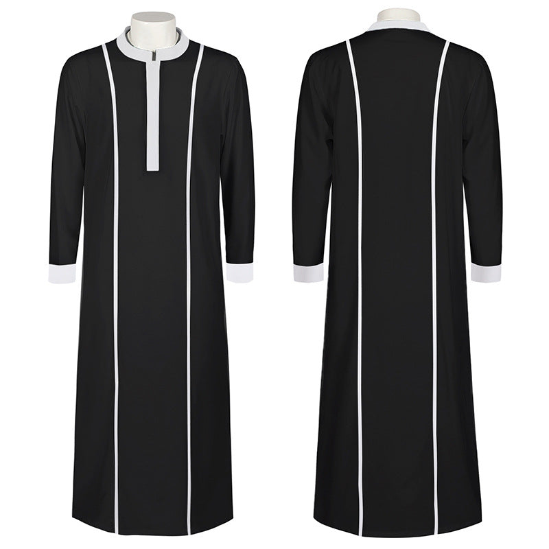 Damen nan eleganter Maxicape-Mantel mit gestuften Schultercapes und Stehkragen Echo Archiv