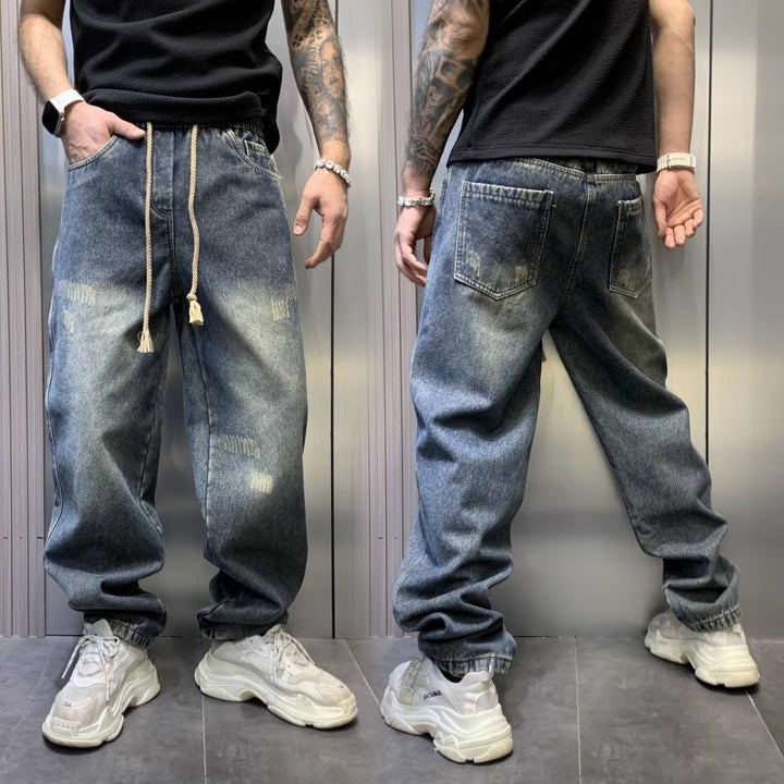 Herren Lässige Baggy Jeans Echoarchiv
