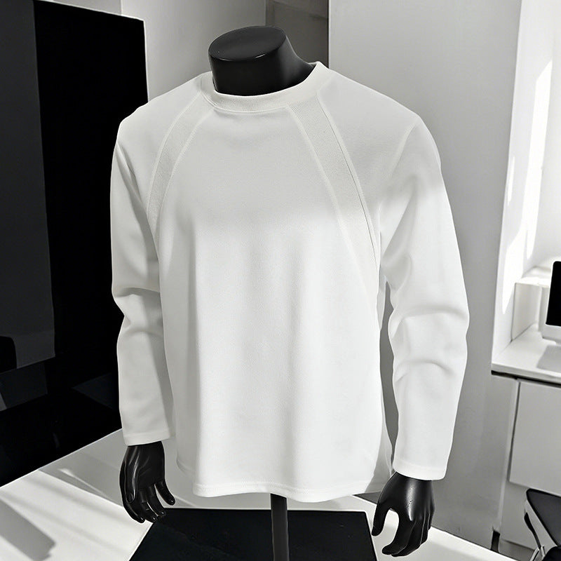 Herren Lässiges Raglan-Sweatshirt mit Rundhals, leichter Struktur und relaxed Fit Echo Archiv