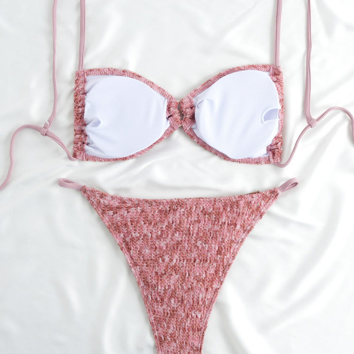 Damen Komfortabler Triangel-Bikini mit raffinierten Details Echo Archiv
