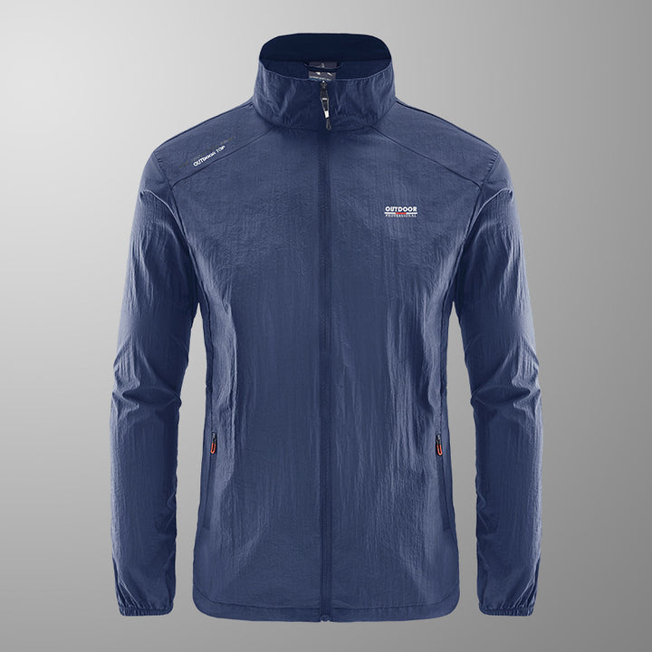 Herren ultraleichte Windjacke Echo Archiv