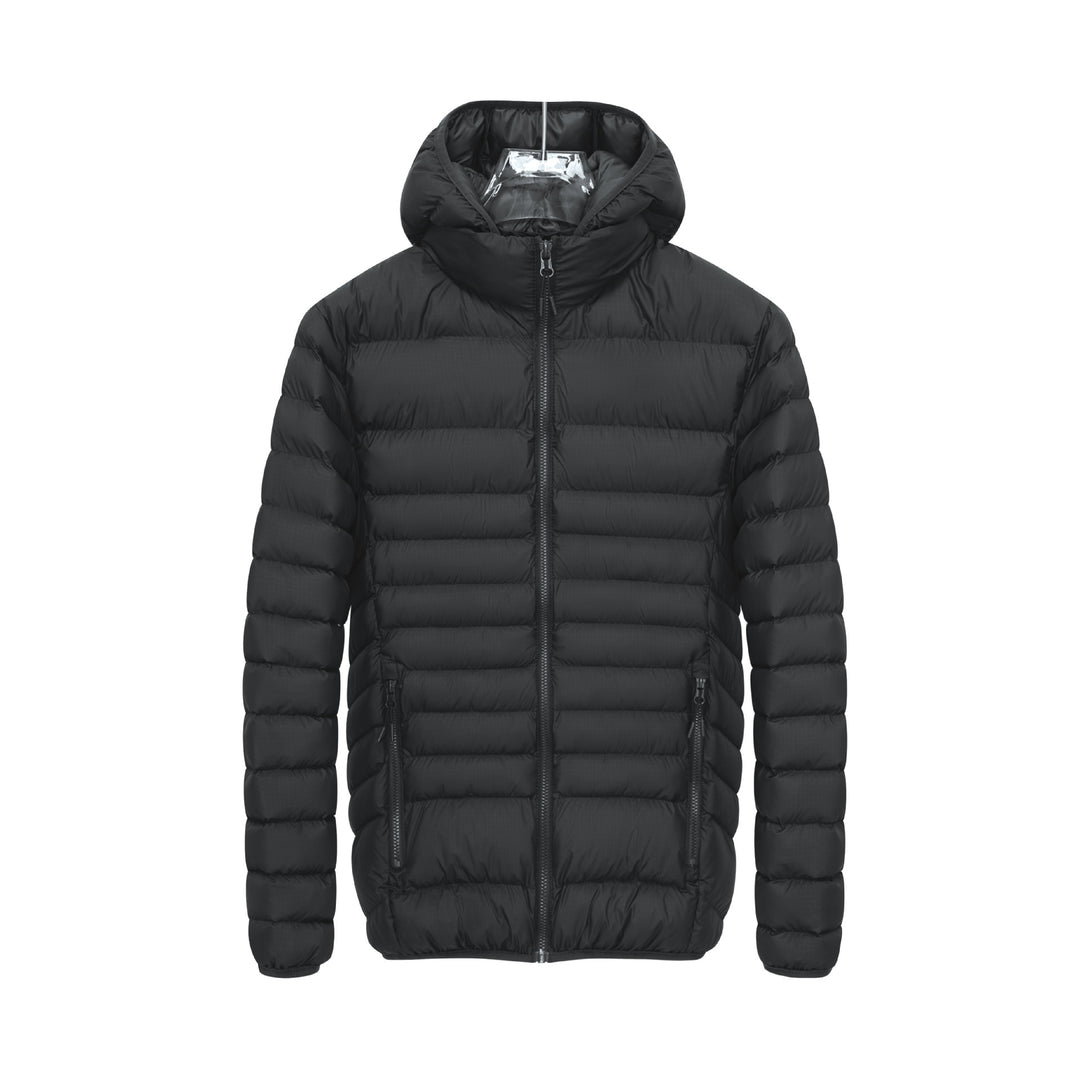 Herren Wärmeisolierte Steppjacke mit Kapuze Echo Archiv