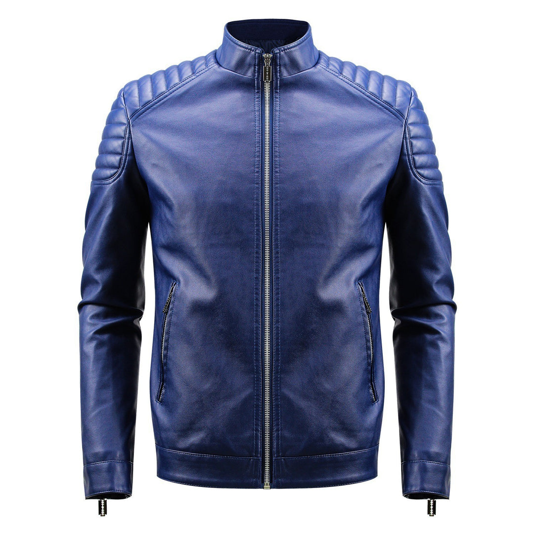 Herren Modische Lederjacke Echo Archiv