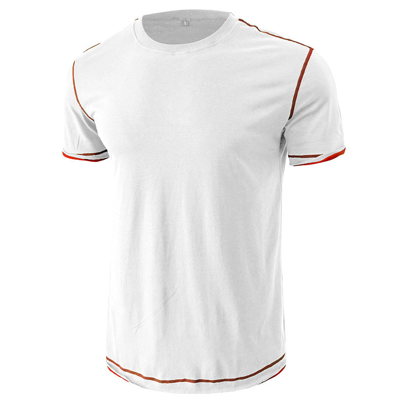 Herren T-Shirt mit modischen Akzenten und hochwertiger Baumwollstruktur Echoarchiv