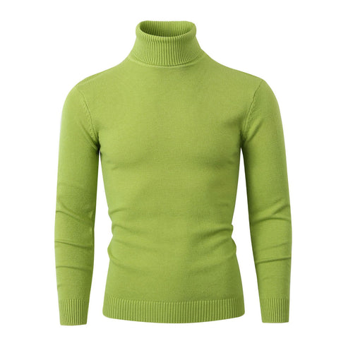 Herren bequemer Rollkragenpullover Echoarchiv