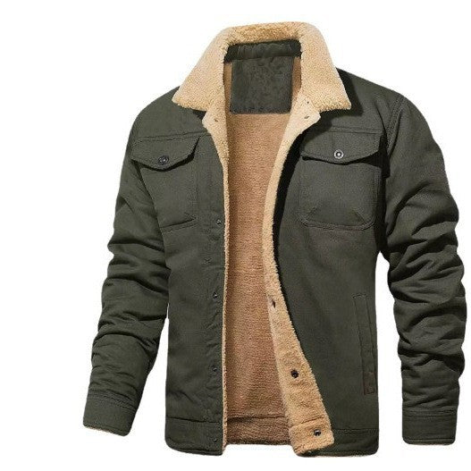 Herren winterfeste Jacke mit warmem Innenfutter Echoarchiv