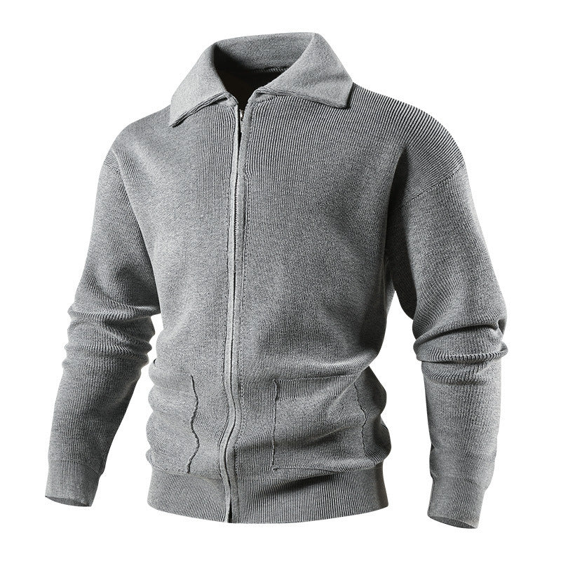 Herren Strickjacke mit Reißverschluss Echo Archiv