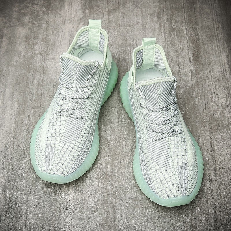 Unisex Strick-Sneakers mit sockenähnlichem Schaft und profiliertem Gummiprofil – Norré
