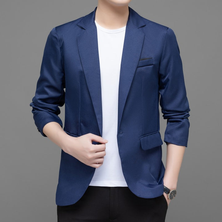 Herren modernen Blazer mit eleganter Passform und praktischen Taschen Echoarchiv