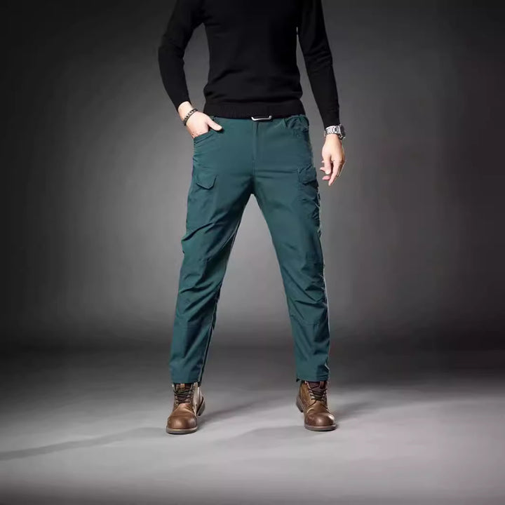 Herren Trekking‑Cargohose mit Knieverstärkung, multifunktionalen Taschen und geradem Schnitt Echo Archiv