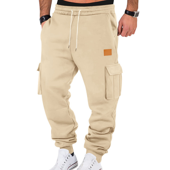 Herren Cargo-Jogginghose mit seitlichen Taschen und elastischem Bund Echoarchiv