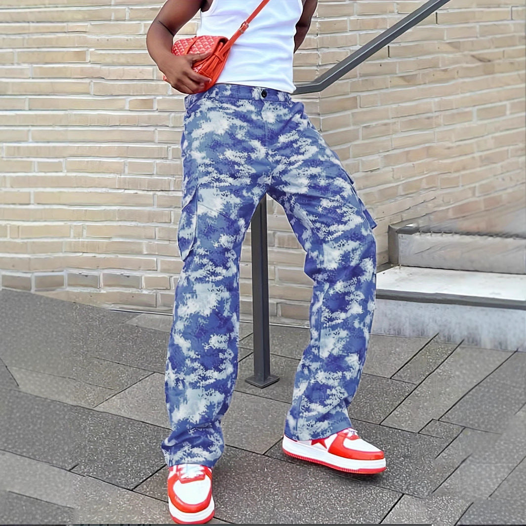 Herren Camouflage Cargo-Hose Echoarchiv